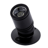 Mini LED Angle Spot 12V 3W in black Warm White